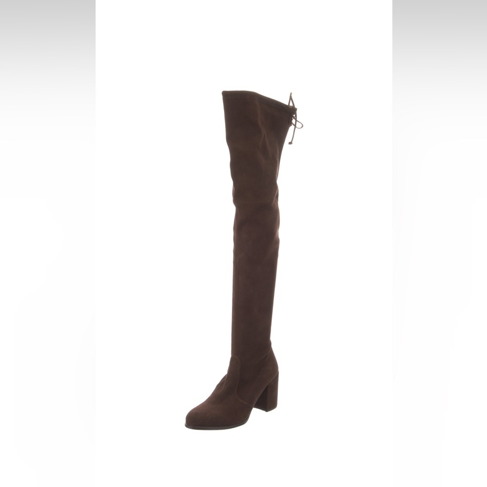 Stuart Weitzman brown Suede Over-the-Knee Boots